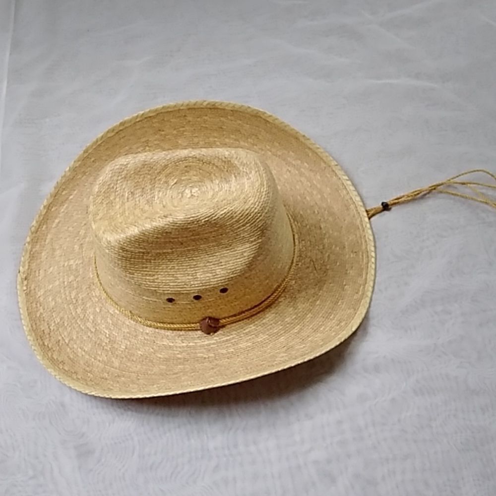 Vintage Handmade Fidepal Strow Cowboy Made In Mexico Men's Hat Authentic